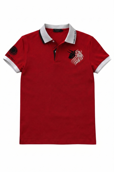 Carmine Union Polo